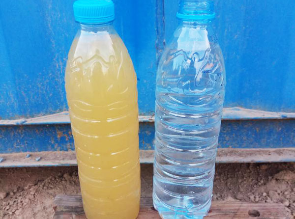 學(xué)校生活用水將河水凈化處理成飲用水處理水質(zhì)對比